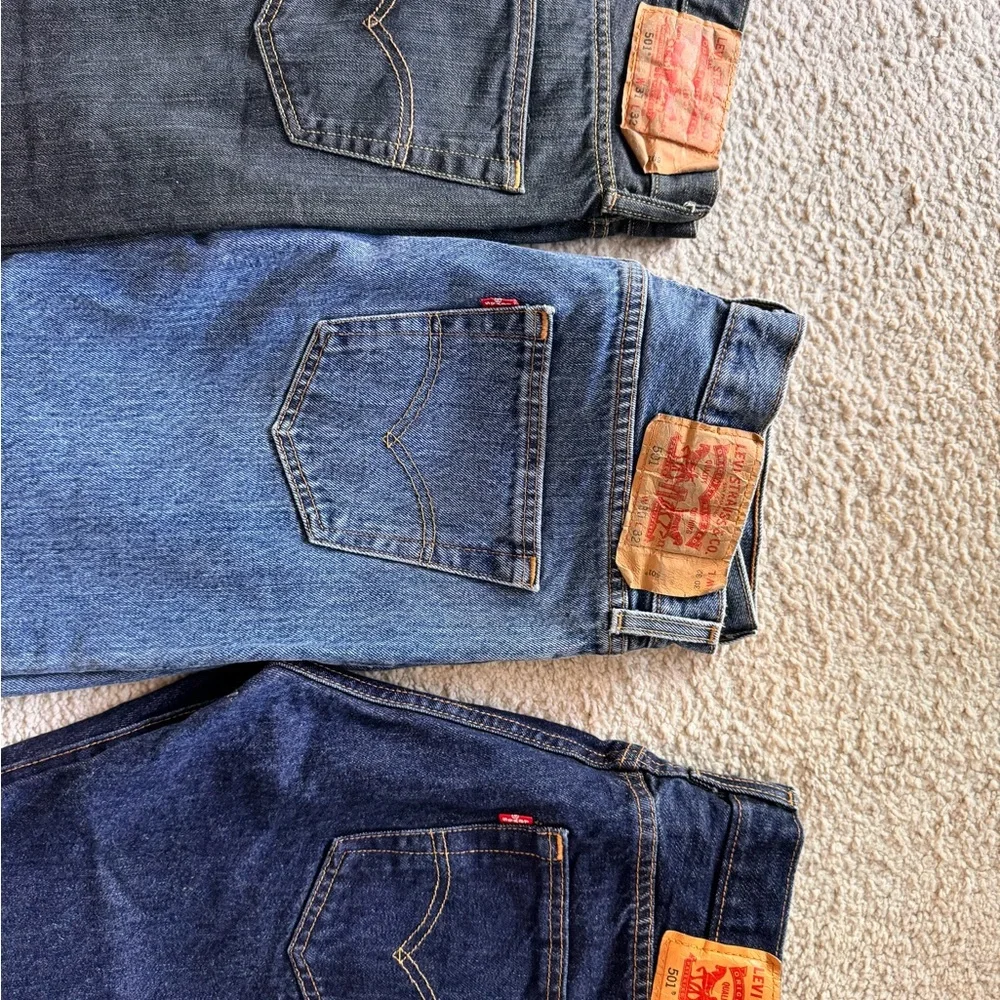 Men”s Levi Jeans style 501, 502, 511 black and blue - Picture 6 of 6